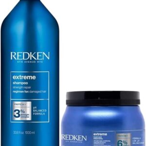 Kit Shampoo e Máscara Redken Extreme Grande