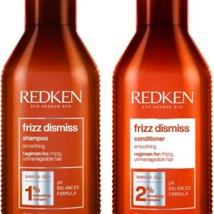 Kit de Tratamento Capilar Redken Anti Frizz Shampoo e Condicionador Frizz Dismiss