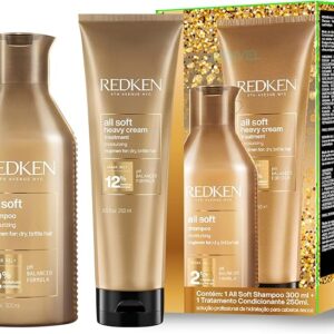 Redken Kit All Soft Shampoo + Máscara de tratametno Heavy Cream